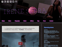 Tablet Screenshot of ireneserra.com